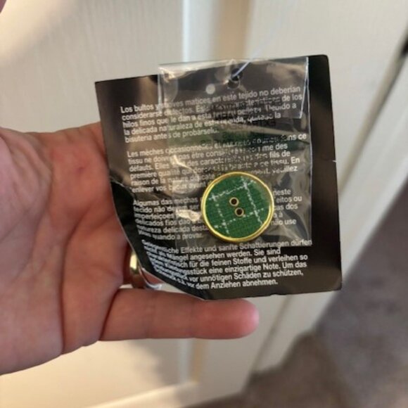 NWT Le Suit Women's Check Print Contrast Trim Skirt Suit SZ 6 Verde/White - Picture 4 of 6